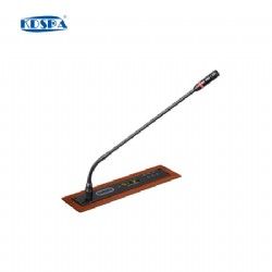 表決+視像跟蹤+讨論會(huì)議系統代表單元（嵌入式帶OLED顯示屏）KD-8236D