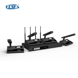 E-U400T  U段一拖四無線會(huì)議系統帶DSP網絡控制