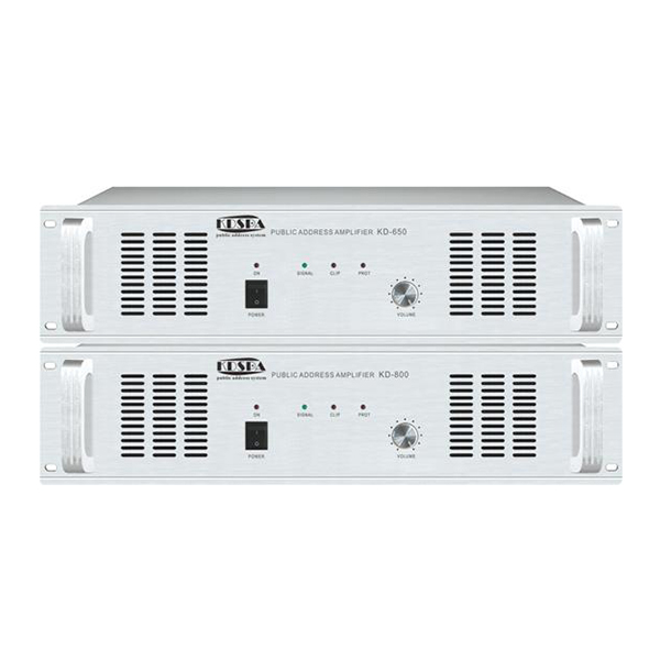 純後(hòu)級功放KD-360/500/650/800