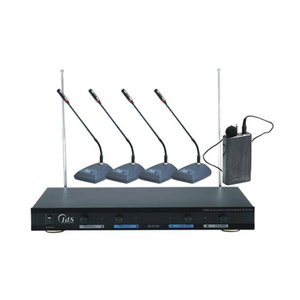 一拖四無線會(huì)議麥克風JD-8108