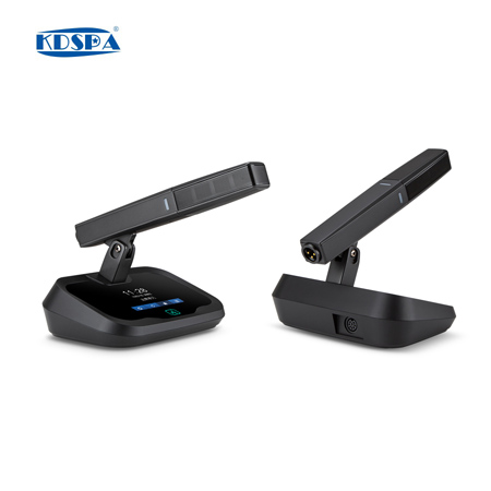 高端數字有線全功能(néng) 觸摸屏會(huì)議系統主席單元(3.5寸觸摸屏+觸摸開(kāi)關) KD-8632C