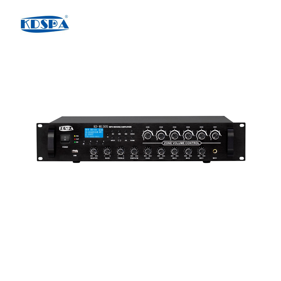 帶6分區音量獨立調節/MP3/藍牙/收音機合并式功放  KD-M130/ KD-M260S/KD-M360S/KD-M500S/KD-M650S