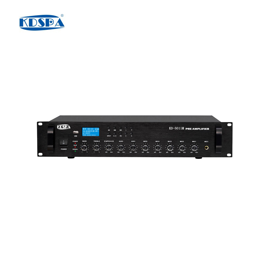 KD-5011M   帶藍牙/MP3/收音/中繼放大功能(néng) 前置放大器