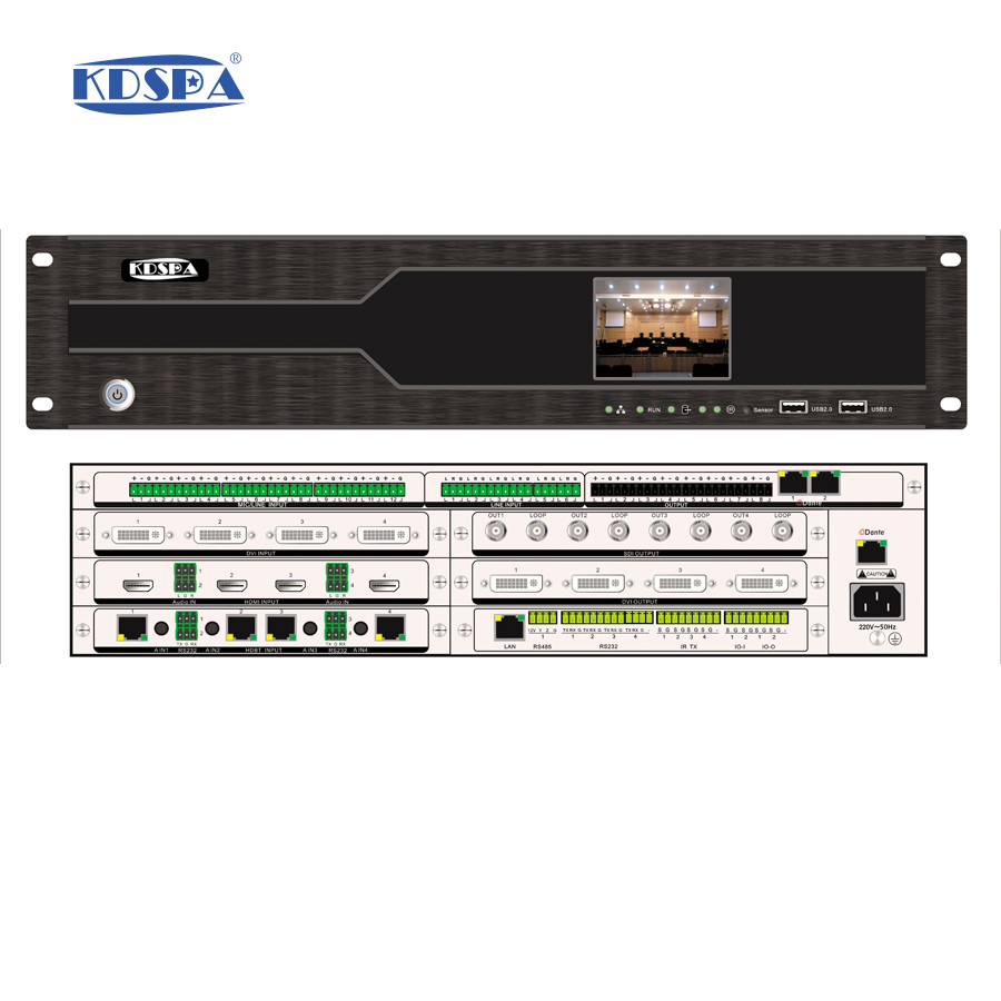 高集成(chéng)一體化混合主機 KDS-2U