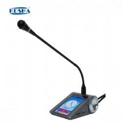 IPS-5寸同傳有線網絡發(fā)言代表話筒（長(cháng)咪杆）KD-6002LD