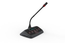 桌面(miàn)式觸摸代表發(fā)言表決單元（帶OLED液晶顯示）  KD-6013D